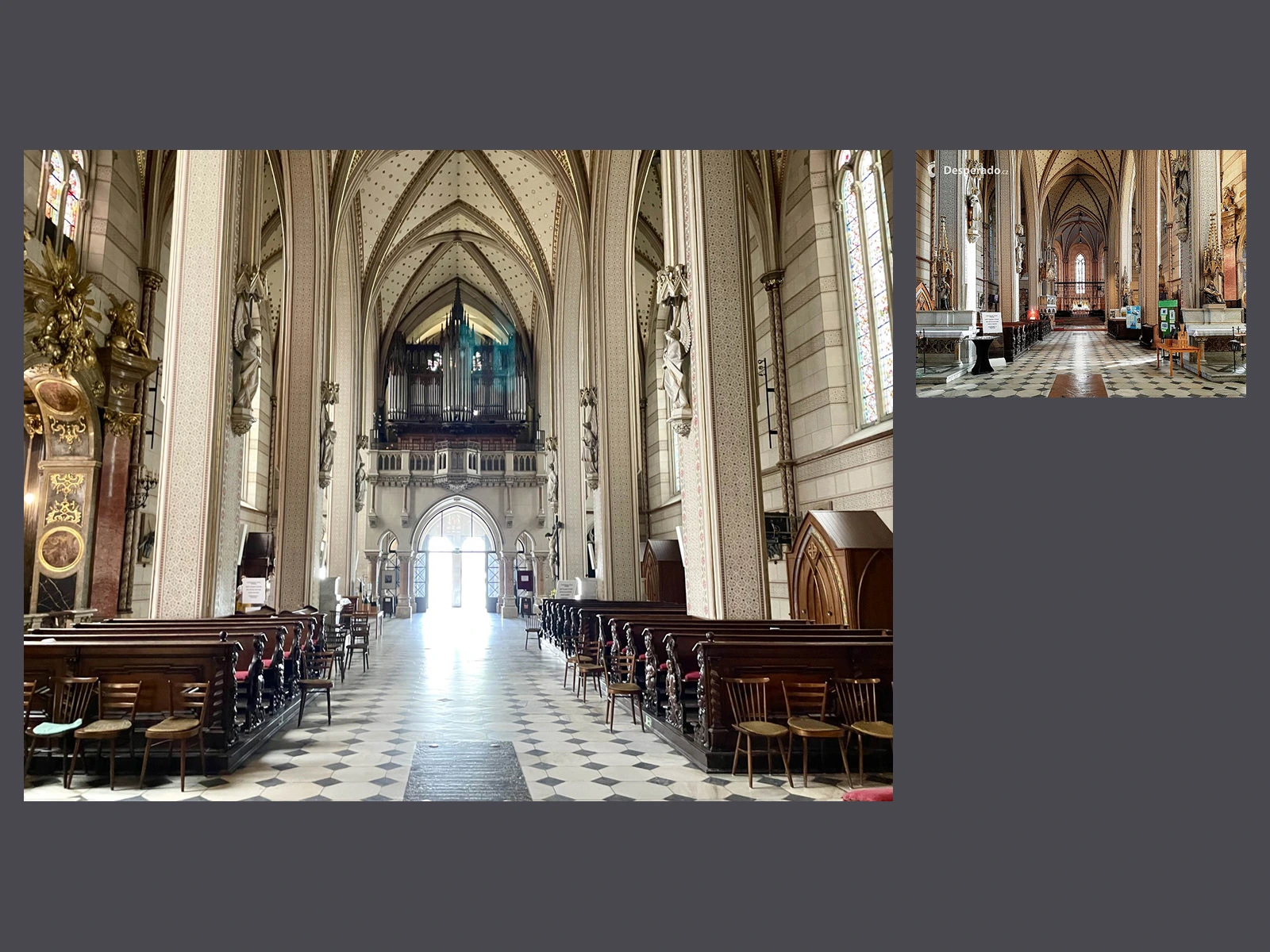 Source references — two wide shots from different sides